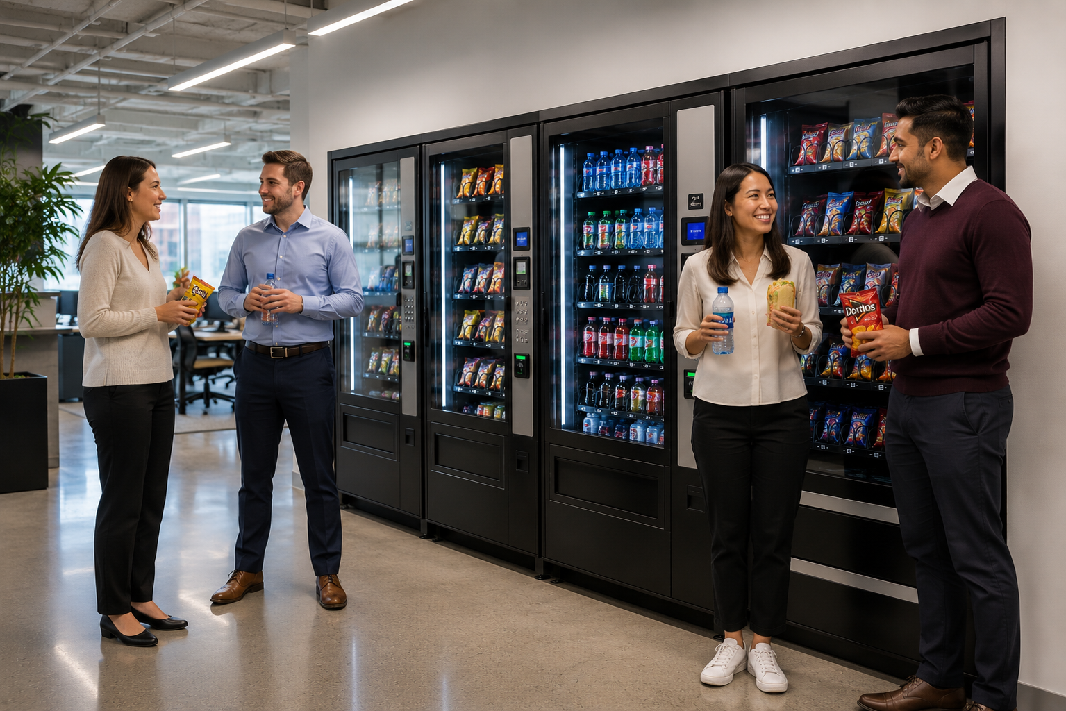 Workplace vending machines